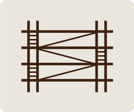 STEP6足場の設置